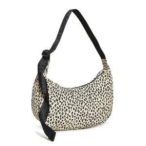 Baggu medium crescent bag in honey leopard 🐆 baggu crossbody purse animal print